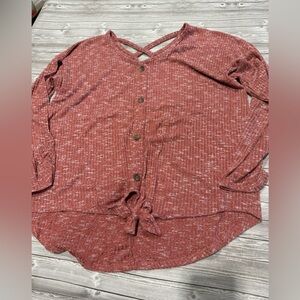 Bobbie Brooks size L 3/4 sleeve